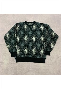 Vintage Knitted Jumper Men's L