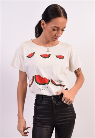 VINTAGE T-SHIRT TOP WHITE
