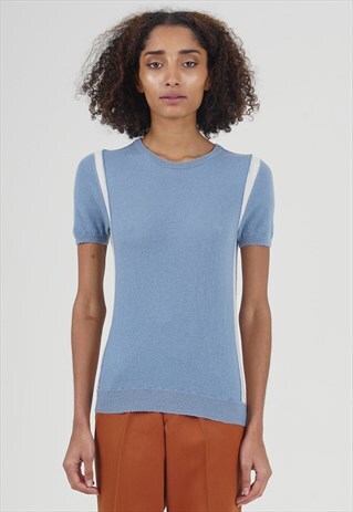 2000 JOSEPH BICOLOR DEAD STOCK KNIT JUMPER