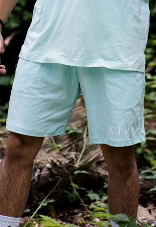 STEPNEY SHORTS - MINT BLUE