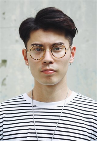 SHALEX ROUND GLASSES - TORTOISE