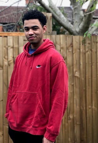 RED NIKE HOODIE