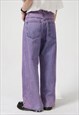 KALODIS LOOSE STRAIGHT-LEG FRAYED CASUAL JEANS