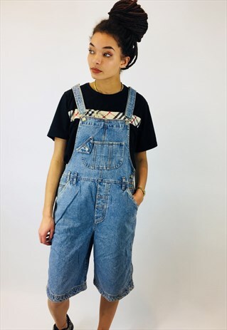 VINTAGE DENIM DUNGAREES