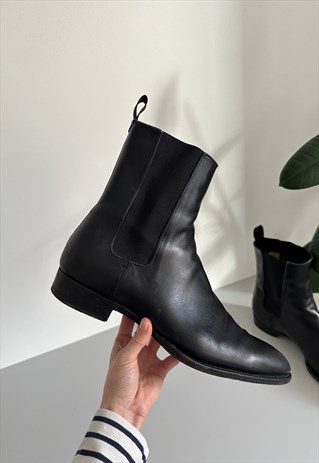 Gucci Vintage Ankle Leather Boots