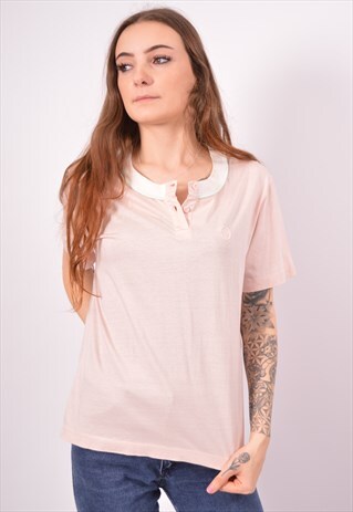 VINTAGE SERGIO TACCHINI T-SHIRT TOP PINK