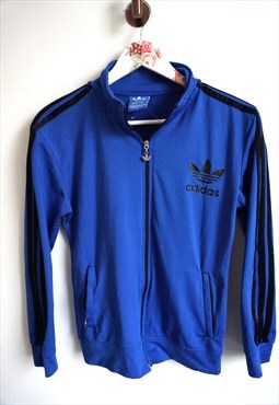 Vintage Adidas Sweatshirt Jacket Track Top Run Windbreaker 