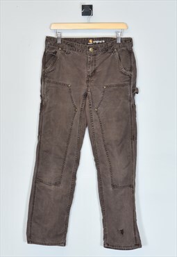 Vintage Women's Carhartt Jeans Brown Small