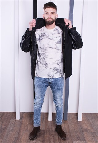 VINTAGE 90S VARSITY BOMBER JACKET. AMERICAN/ USA JACKET