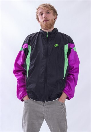 VINTAGE MENS NIKE TRACK SUIT WINDBREAKER JACKET
