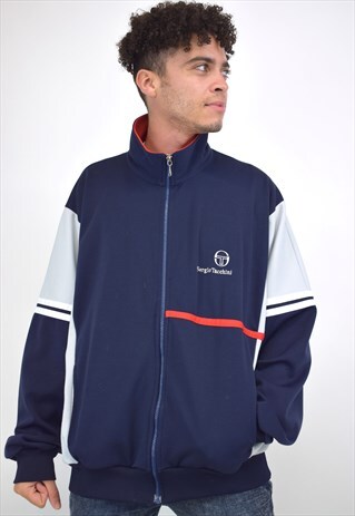 VINTAGE 90S SERGIO TACCHINI NAVY JACKET