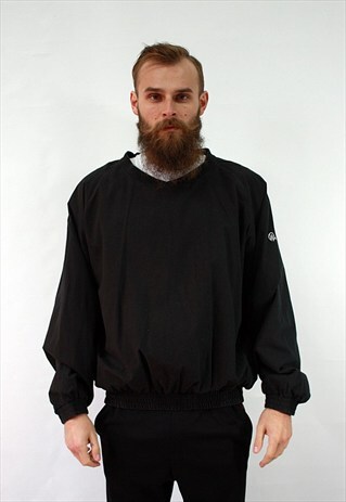 VINTAGE 90'S BLACK WALRUS JACKET