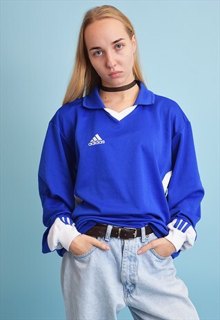90'S ADIDAS ATHLEISURE SPORTS OVERSIZED JERSEY JUMPER TOP