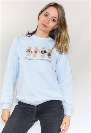 VINTAGE 90'S GRANDKIDS ARE BEARY SPECIAL SWEATSHIRT