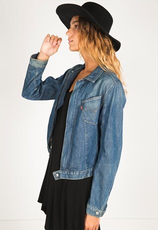 VINTAGE 80S LEVIS DENIM JACKET / R113