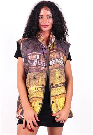 VINTAGE ICEBERG GILET JACKET J3672