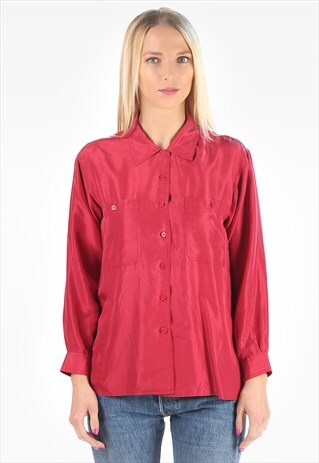 WOMENS WASHED SILK SHIRT