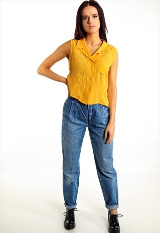 VINTAGE SILK BLOUSE ACBL10