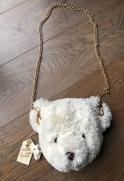 Designer teddy bear bag 