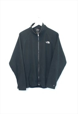 Vintage The North Face zip up fleece in black. Best fits L