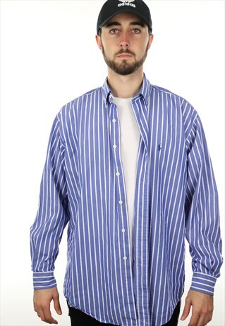 VINTAGE RALPH LAUREN STRIPED BLAKE SHIRT