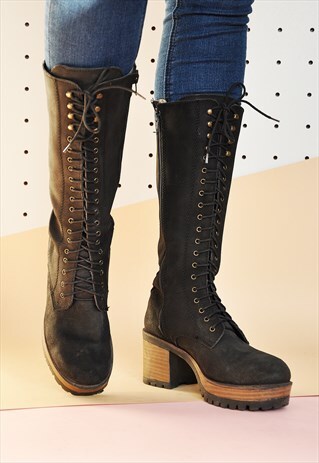 90S TALL RUSTIC BOOTS