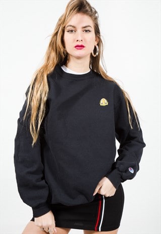 VINTAGE STYLE 90S CHAMPION EMBROIDERED SWEATSHIRT / S4837