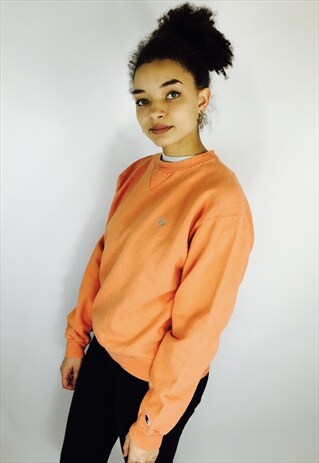 CHAMPION ORANGE SWEATSHIRT