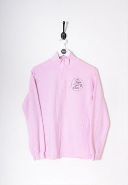Oregon Tuna Classic Zip Neck Sweatshirt Pink Medium BV5267