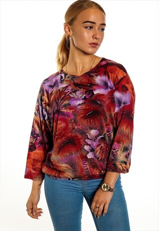 VINTAGE PATTERNED T-SHIRT T311