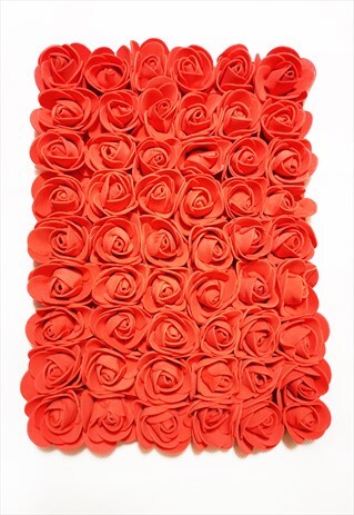 FLORAL RED FRIENDSHIP FAMILY LOVE GREETING CARD