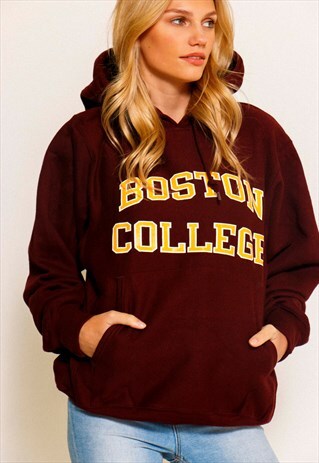 VINTAGE 80'S BOSTON COLLEGE HOODIE