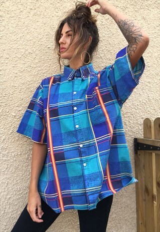 OVERSIZED RETRO 90S 80S VINTAGE UNISEX FESTIVAL SHIRT