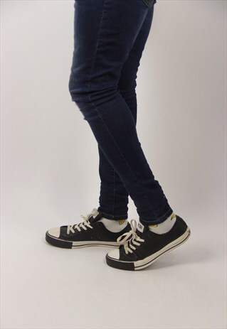 VINTAGE CONVERSE LEATHER TRAINERS