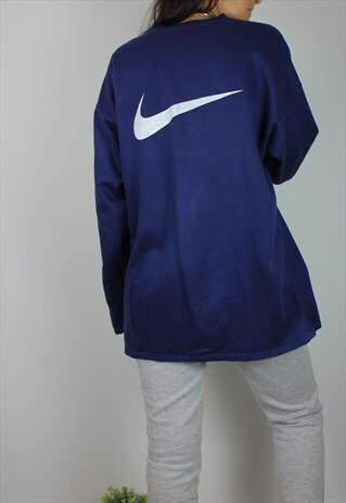 VINTAGE NIKE SWEATSHIRT WITH LOGO FRONT & BACK