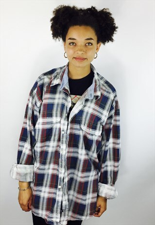 VINTAGE TOMMY HILFIGER FLANNEL SHIRT