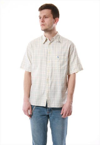 90S VINTAGE BURBERRY LONDON OLDSCHOOL RARE SHIRT 13622