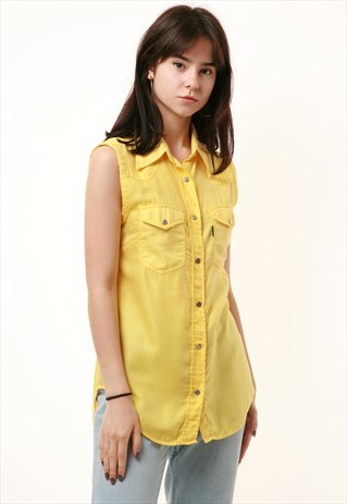 90S VINTAGE VALENTINO CROP TOP SLEEVELESS BLOUSE 798