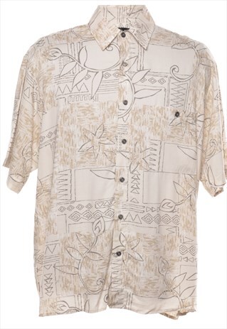 NATURAL ISSUE SHORT SLEEVED SHIRT - L