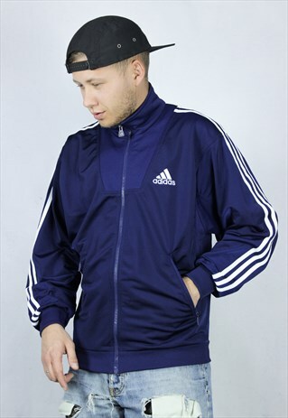 VINTAGE MENS ADIDAS TRACK TOP SUIT JACKET
