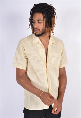 VINTAGE HAWAIIAN CRAZY PATTERNED SHIRT