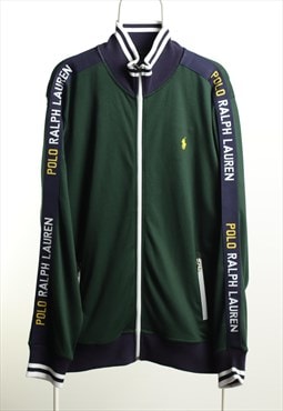 Polo Ralph Lauren Zip up Sideline Sweatshirt Green Size L