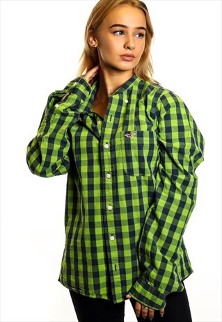 VINTAGE HOLLISTER CHECKERED SHIRT S743