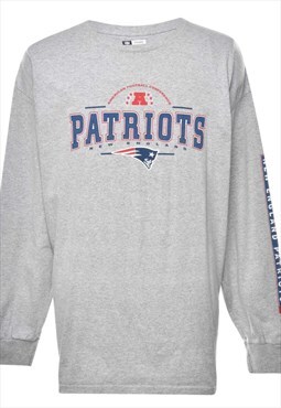 Vintage NFL Patriots New England Sports T-shirt - XXL