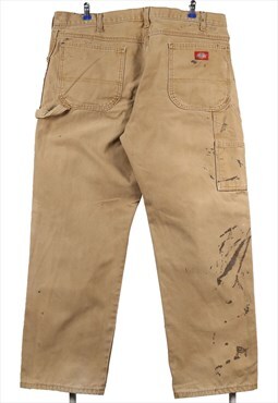 Vintage 90's Dickies Trousers / Pants Relaxed Fit Carpenter