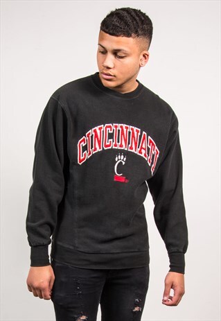 VINTAGE COLLEGE SWEATSHIRT CINCINNATI BEARCATS