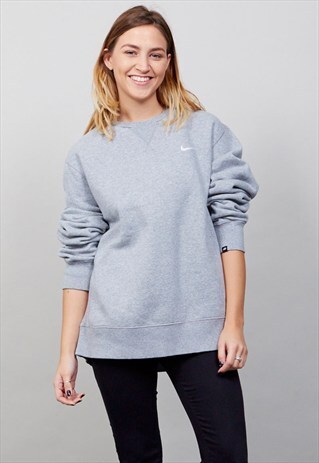 MARL GREY VINTAGE NIKE SWEATER