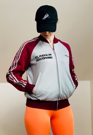 ADIDAS FINLAND RUN TOP RUNNING TRACK JACKET SOCCER 80S / 90S