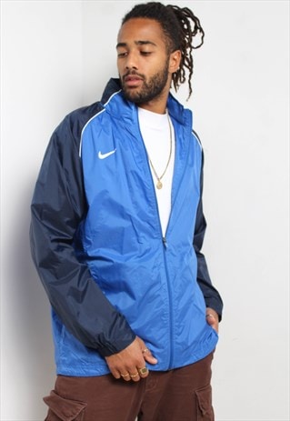 VINTAGE NIKE WINDBREAKER JACKET BLUE