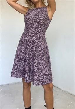 Vintage Dotty Midi Dress